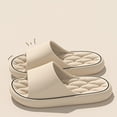 thumbnail image 1 of RKSTN Women's Slippers Couple Home Slides Thick Soled Cushioned Casual Non Slip Quickly Dry Waterproof Durable Wear Comfort Sole Sandals, 1 of 6