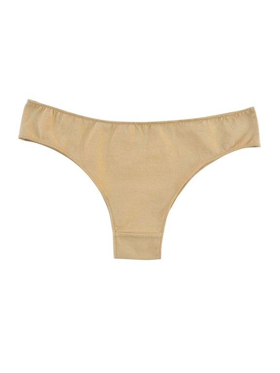 Womens Underwear T Back Thongs for Women Mid Rise High Slit Yoga Comfy Women's Panties