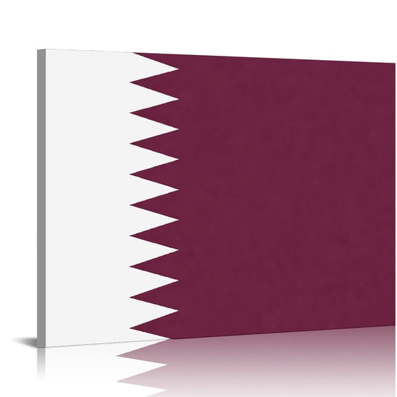 RKSupls 2026 World Football Cup state qatar flag Bathroom Wall Art, Wall Art Canvas Print, Modern Wall Decor Bathroom Bedroom Kitchen Wall Decor Prints