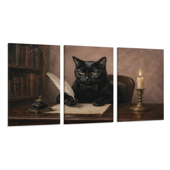 RKSupls 3 Piece Canvas Wall Art Set Modern Farmhouse Living Room Decor Last Supper Gathering Prints Framed Ready to Hang for Bedroom Office