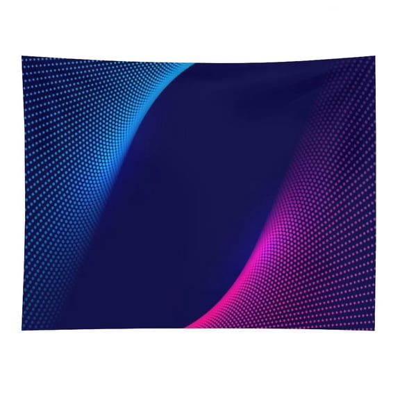 RKSupls Abstract Geometric Hexagon Pattern Polyester Wall Tapestry Anti Wrinkle Art Hanging Decor for Bedroom Living Room Home Holiday Decoration Gift