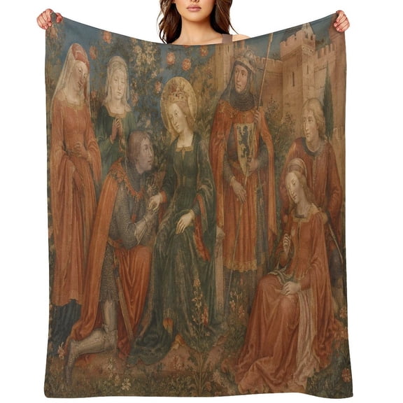 RKSupls Bishop Ordination Ceremony Soft Flannel Throw Blanket, Lightweight Fuzzy Warm Cozy Blanket for Couch Bed Home Travel Decor