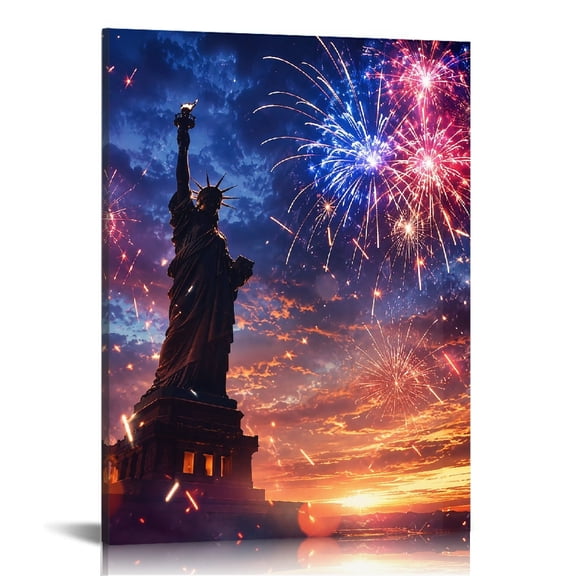 RKSupls Government Building Fireworks Show  Canvas Print, Canvas Wall Art,  Wall Decor
 Bathroom Bedroom Kitchen Staircase Wall Decor Prints