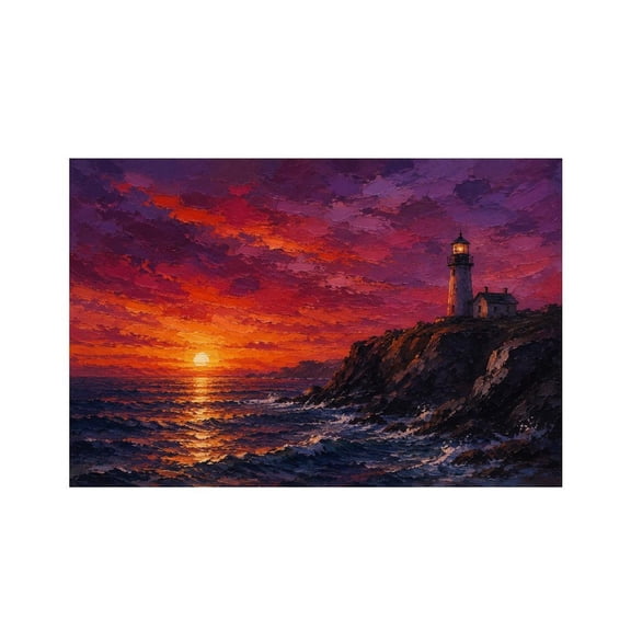 RKSupls Lone Treeon Hillside Linen Placemats 30x45cm Straight Edge Stain Resistant Washable Non-Slip Table Mats Table for Kitchen Dining Room Home