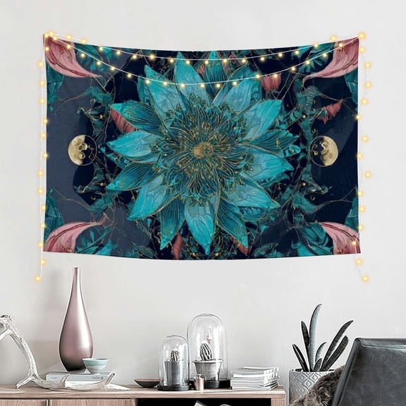 RKSupls Mandala Boho Tapestry, Home Tapestry Suitable for Hanging for Decorative Wall Hanging, Decorative Bedroom, Living Room Decoration - 60*40in