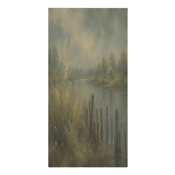RKSupls Secret Garden Gate Misty Morning Microfiber Beach Towel Absorbent Compact Towels for Swimming Pool Beach Travel Things for Vacation Essentials Adult Gift,61.430.3Inch