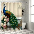 thumbnail image 1 of RKSupls Shower Curtain, Vintage Peacock in Clawfoot Tub Waterproof Polyester Shower Curtain with Hooks for Chic Elegant Home Bathtub Bathroom Decor Washable Curtains, 1 of 5