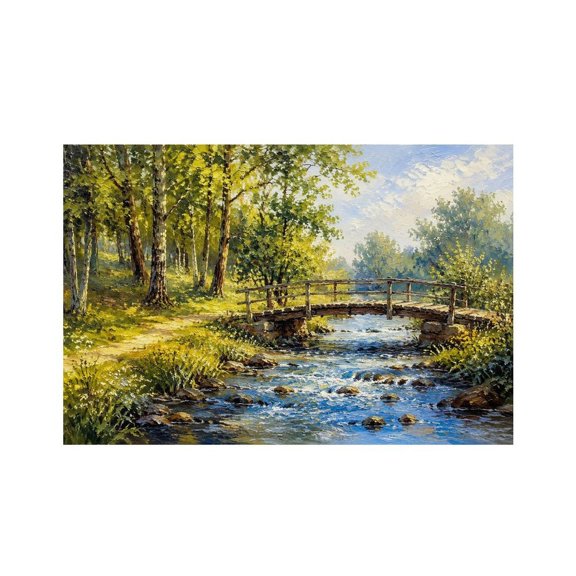 RKSupls Sunset Haystacks Golden Field Linen Placemats 30x45cm Straight Edge Stain Resistant Washable Non-Slip Table Mats Table for Kitchen Dining Room Home