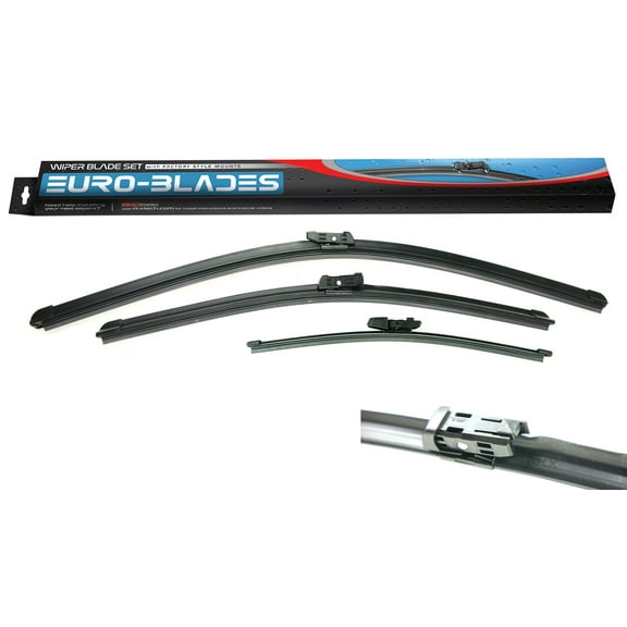 RKX Front + Rear Windshield Wiper Blades Set 26 + 18 + 11 FOR VW Taos L R OEM