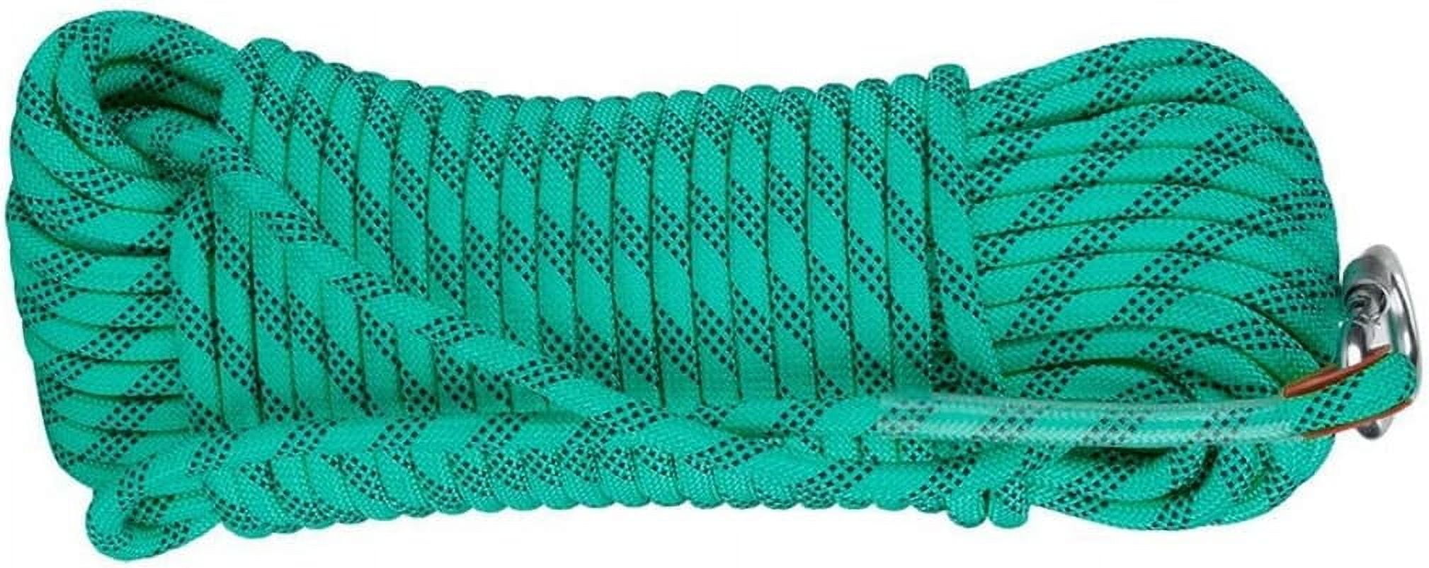 RKXQT 10~200m Accessory Cord Equipment 18mm Multifunctional Cord Safety Rope， Escape Rope Ice Climbing Equipment Fire Rescue Rope (Color : Green, Size : 18mm x 200m)