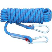 RKXQT 18mm Multifunctional Cord Safety Rope,Accessory Cord Equipment Escape Rope Ice Climbing Equipment Fire Rescue Rope Color Blue, Size 18mm x 200m