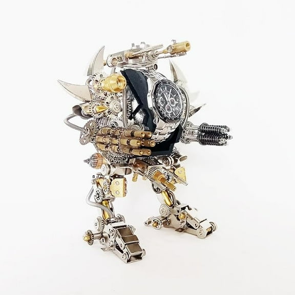 RKXQT 3D Metal Puzzles for Adults, DIY Mechanical Puzzle Metal Model Kits 3D Assembly Watch Holder Crafts