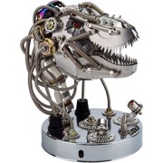 RKXQT 3D Metal Puzzles for Adults, Mechanical Puzzles 3D Metal Kits Gift Ornaments for Living Room Office Collection, 180PCS+