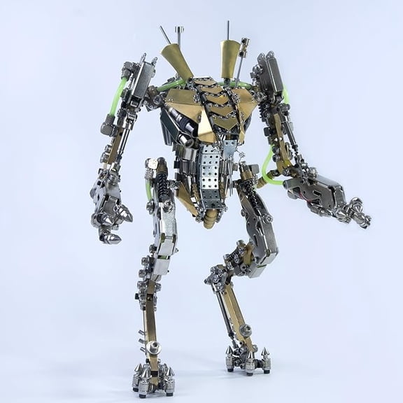 RKXQT 3D Metal Puzzles for Adults, XIA-A Metal Figure Mecha, Assembly Model Jigsaw Crafts Brain Teaser - Perfect Desk Decor and Gifts(1325+ PCS)