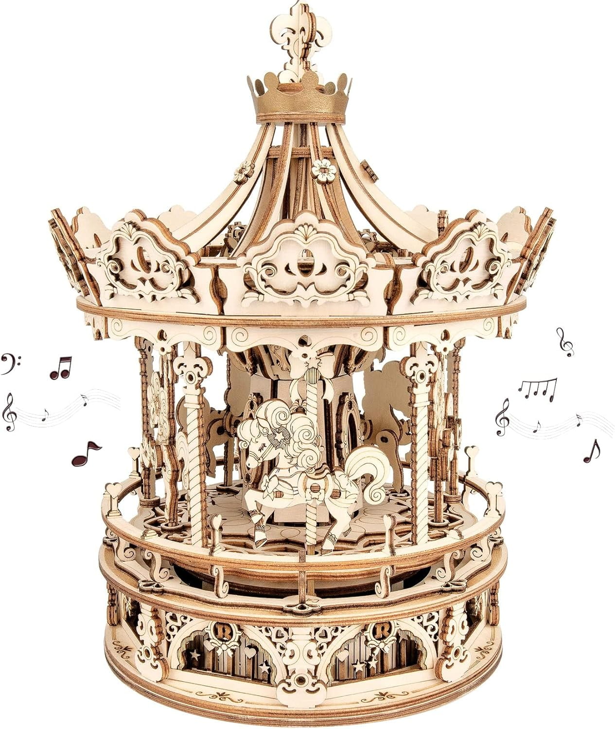 Buy Robotime Drum Kit 3D Wooden Puzzle In Australia - Foto 3