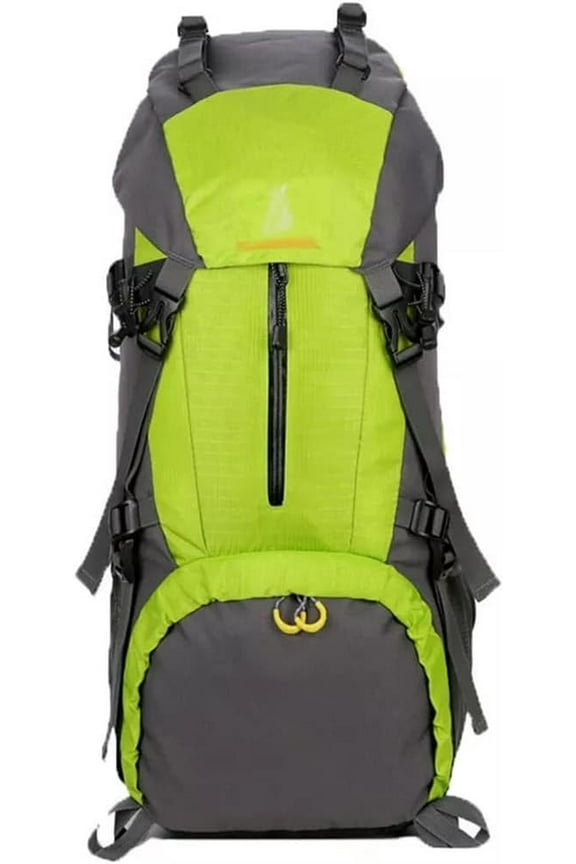 55L Outdoor Travel Backpack Camping Hiking Backpack Large Capacity Backpack(Black)