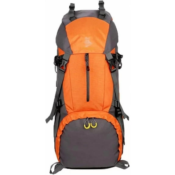 RKXQT 55L Outdoor Travel Backpack Camping Hiking Backpack Large Capacity Backpack(E)