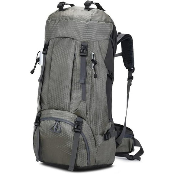 RKXQT 60L Outdoor Backpack Camping Climbing Bag Waterproof Mountaineering Hiking Backpacks Sport Bag