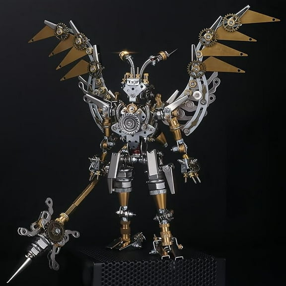 RKXQT Adult 3D Metal Puzzle, 3D Metal Puzzle Three Kingdoms Series, Metal Model Kit, Adult Brain Teaser Puzzle, DIY Metal Kit Mechanical Puzzle - Best Gift for Men (LV BU)