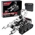 thumbnail image 1 of RKXQT Building Sets Stem Assembly Metal 3-D Puzzle RC Scorpion Tank Assembly Model Kit Construction Set Toys 1034PCS/Included Motor, 1 of 5