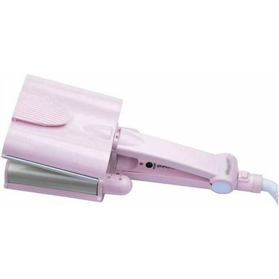 RKXQT Ceramic Three Tubes Hair Curling Iron Egg Roll Stick Big Curling Hair Curlers Quick Heat Hair Curler