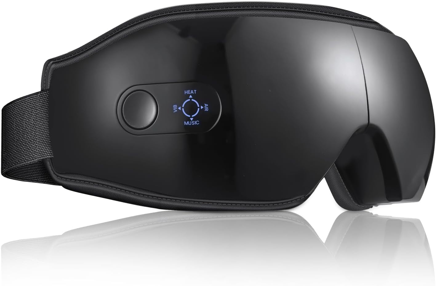 RKXQT Eye Massager with Heat - Smart Eye Mask for Relax Eye, Birthday Gifts for Women and Men, Gifts for Mom Dad - Black