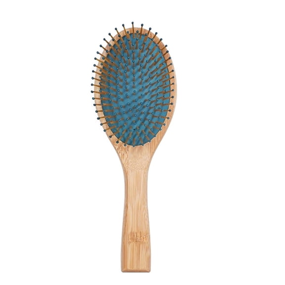 RKXQT Hair Brush, Natural Wooden Bamboo Hair Combs, Massage Comb for Women & Men, Reduce Frizz, Massage Scalp for Straight Curly Wavy Dry Wet Thick or Fine Hair