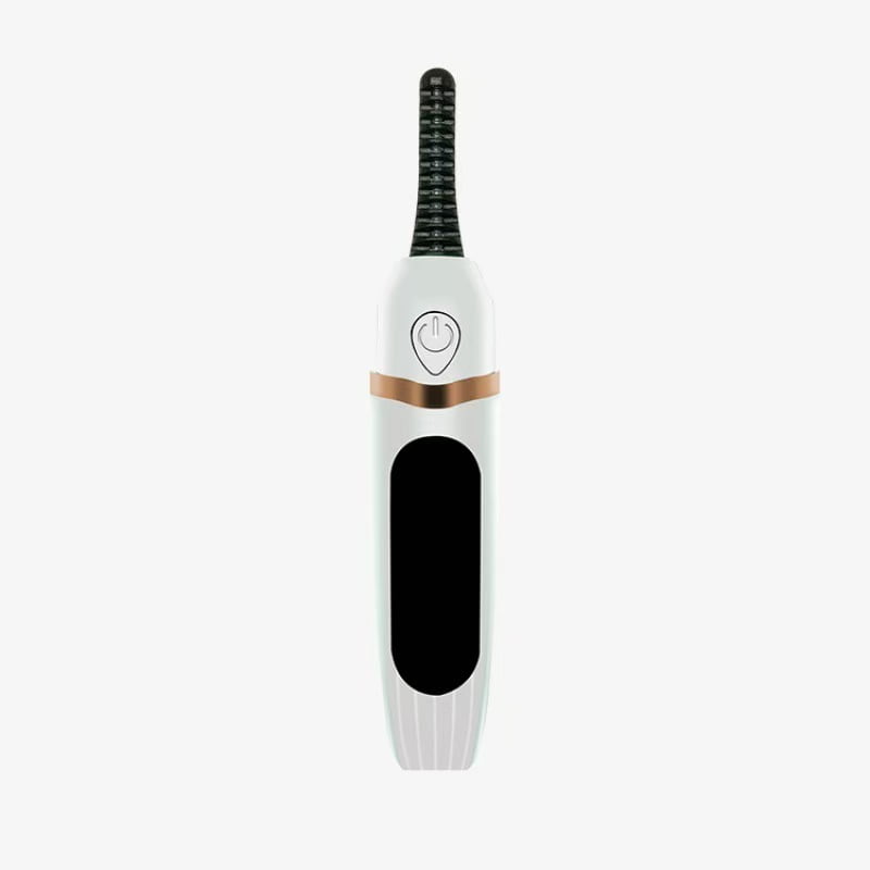 RKXQT Heated Eyelash Curler,Electric Eyelashes Curler with USB Rechargeable Feature Makeup Tools Heats Up in 10 Seconds, 24-Hour Long-Lasting Curls - 3 Adjustable Heating Modes and LED Display white