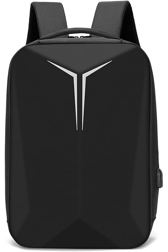 Laptop Bag Backpack Hard Shell Backpack Waterproof Breathable Business Bag with Reflective Strip External Port Bags