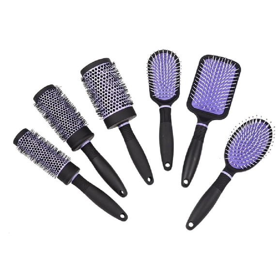 RKXQT Long Handle Hair Comb Scalp Comb Round Handle Comb Curling Comb
