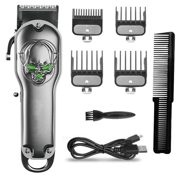 RKXQT Professional Hair Clippers for Men, All metal hairdressing hair trimmer for men salon professional electric hair clipper beard haircut machine