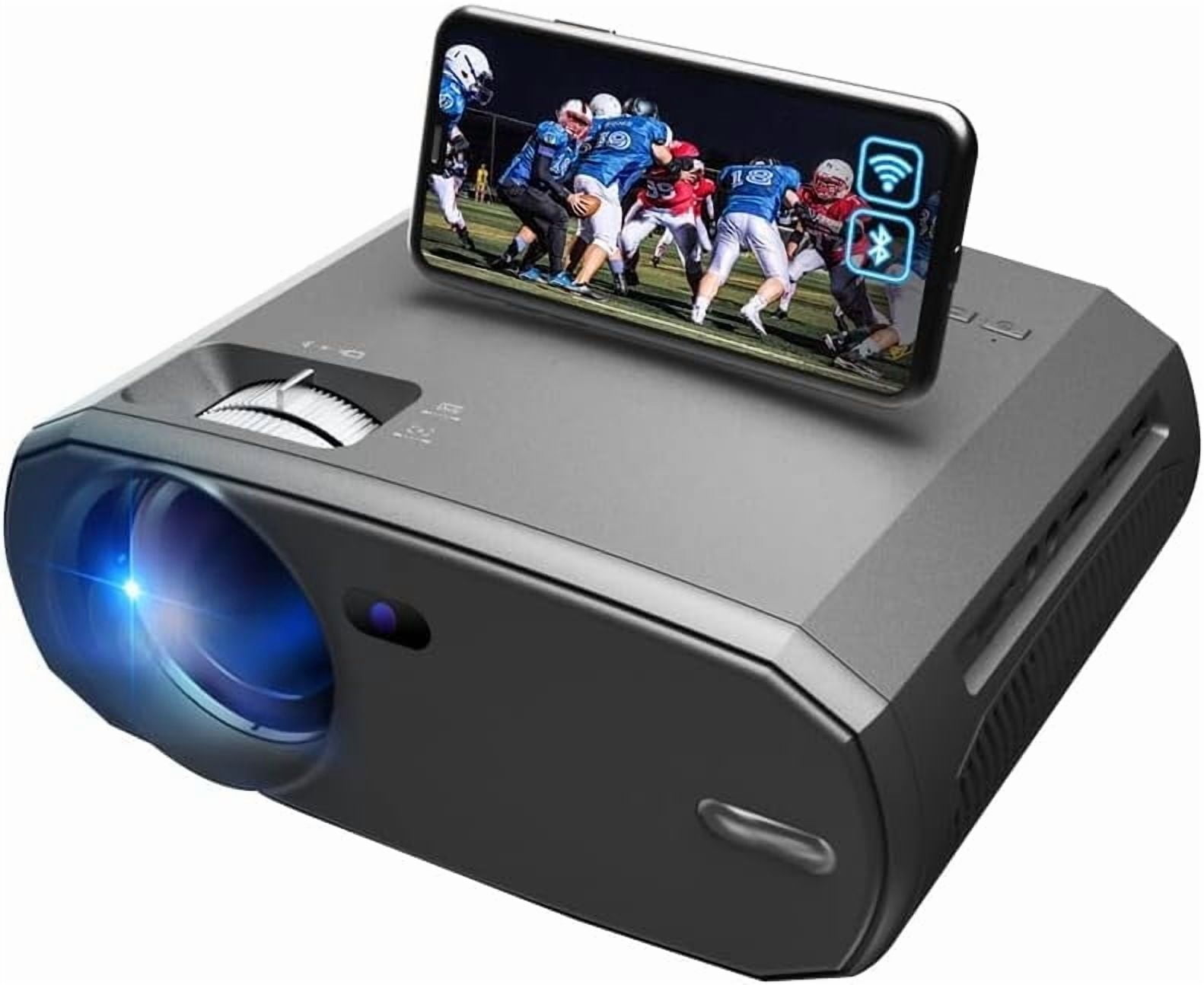 RKXQT V50 Portable 5g Projector Mini Smart Real 1080p Full Movie Proyector 200'' Large Screen Led Projectors