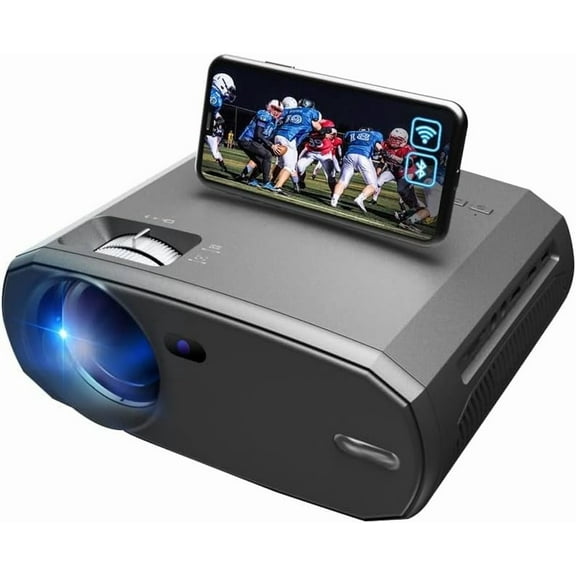 RKXQT V50 Portable 5g Projector Mini Smart Real 1080p Full Movie Proyector 200'' Large Screen Led Projectors