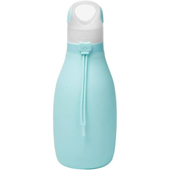 RKXQT Water Jug Sports Bottle Collapsible Water Bottle Travel Water Bottle Large Water Bottle for Travel Hiking Sports Camping Sport Bottle (Color : Blue1)