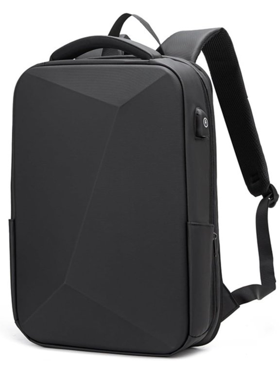 Men Women Student Hard Shell Travel Laptop Backpack Bag Armored Backpack Bags Motorcycle- Durable Bag with EVA Front Shield