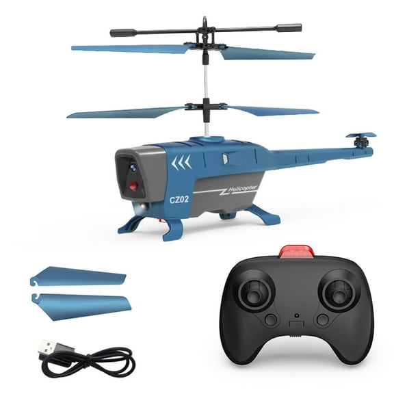 RKZDSR 3.5CH Remote Control Helicopter with Obstacle Avoidance, Auto-Hover, and 2 Speed Modes - Durable Induction RC Helicopter for Beginners and Adults, USB Charging, 15 Min Flying Time