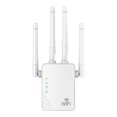 thumbnail image 1 of RKZDSR 300Mbps Dual Band WiFi Extender Booster Signal Repeater - Long Range 2.4/5Ghz Wireless Network Amplifier for Enhanced Coverage up to 4500sq.ft - Wi-Fi Repetidor, 1 of 9