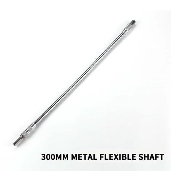 RKZDSR 360 Degree Flexible Screwdriver Extension Bit Holder, Hexagonal Shank Universal Tool for Tight Spaces, Durable Rustproof Metal Drill Accessory