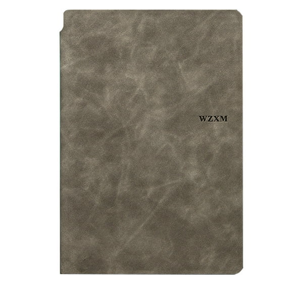 RKZDSR A5 Whiteboard Notebook, Leather Notepad for Students, Wipeable Portable Writing Board