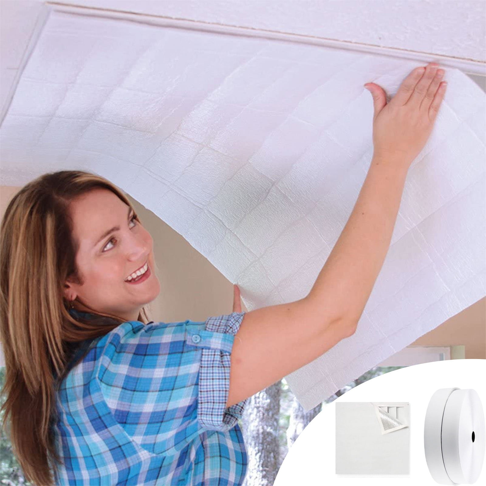 RKZDSR Attic Ceiling Insulation Cover Efficient Attic Door and Fan
