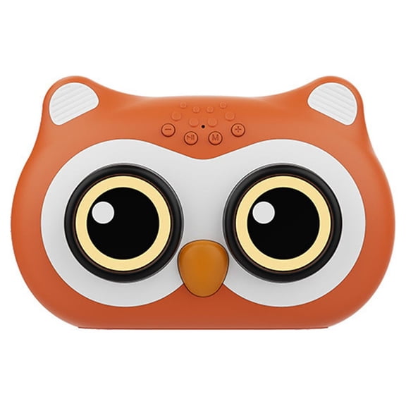 RKZDSR Bluetooth Protocol 5.0 New Cartoons Owl Bluetooth Speaker Cute Mini Desktop Computer Bluetooth Sound Gift