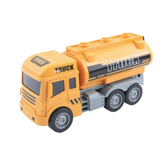 RKZDSR Simulation Engineering Car Toy - Educational Drive and Walk Toy Model