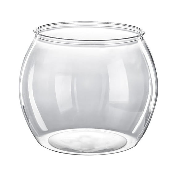 RKZDSR Clear Plastic Fish Tank Container – Ideal for Desk Plants and Tabletop Decor, Ecological Bottle for Fish Living Tank, Perfect for Enhancing Your Home or Office Environment