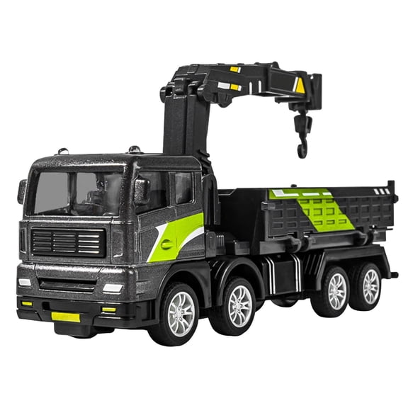 RKZDSR Construction Vehicle Toy Set for - Diecast Metal Cement Mixer Truck and Excavator. Perfect Construction Truck Car Toy for Boys and Girls.
