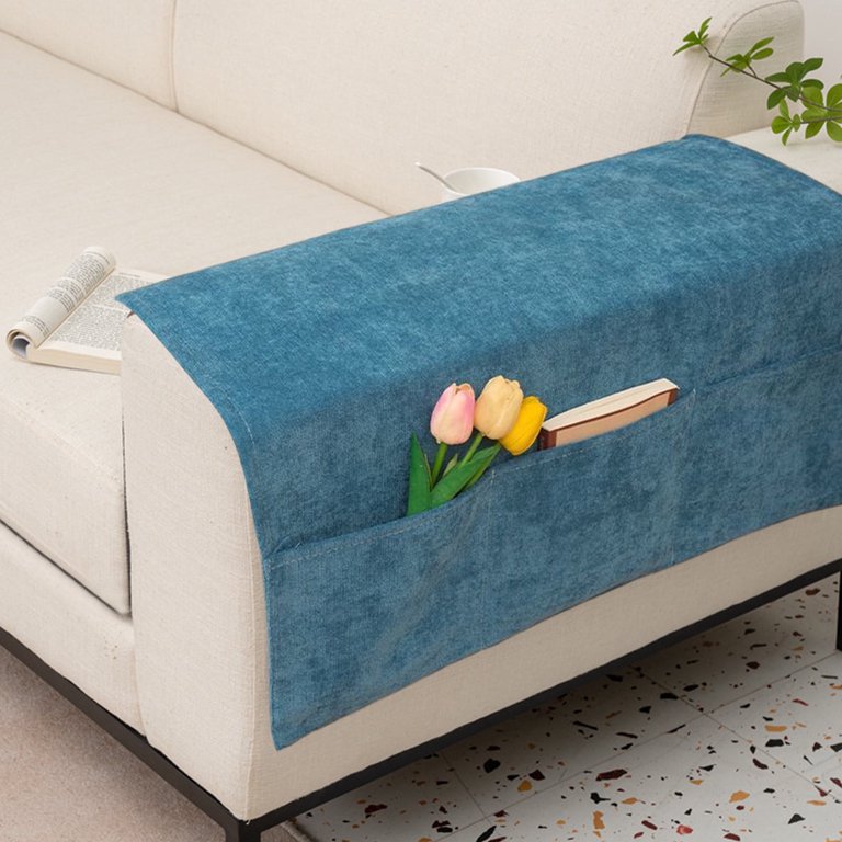 RKZDSR Couch Arm Covers 60x110cm,Pet Armchair Slipcover For Couch