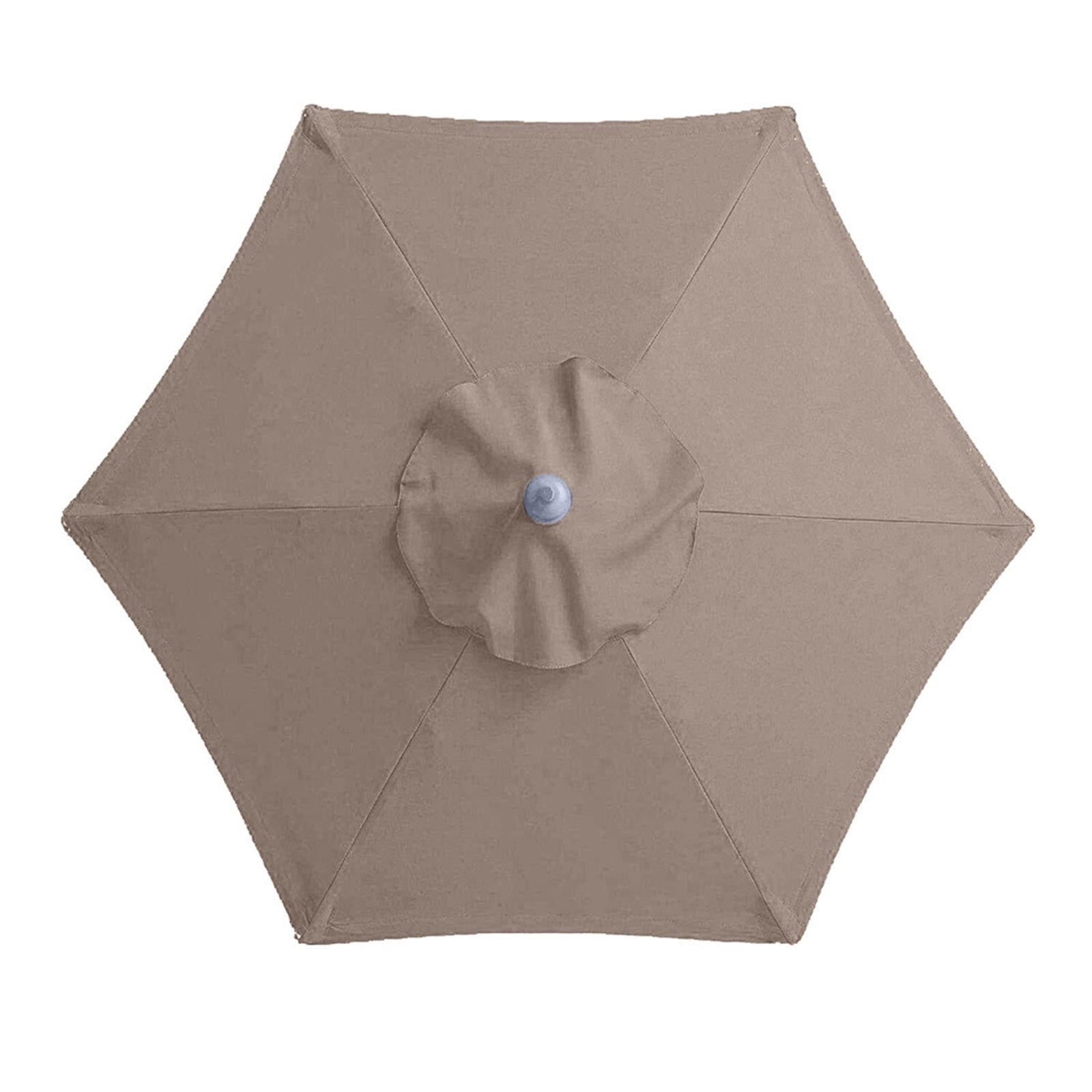 amazon patio umbrella canopy Jorohiker 10ft Replacement for 8 Ribs,Dusty Blue You can happily enjoy an afternoon tea under 7.5 ft Patio Replacement Umbrella Cloth, 6