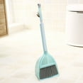 thumbnail image 1 of RKZDSR Kids' Broom and Dustpan Set - Household Cleaning Tools for Children, Stainless Steel Handled Brooms with Dustpan Combo for Home and Office, 1 of 7