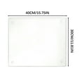 thumbnail image 1 of RKZDSR Kitchen Countertop With Acrylic Cutting Board, Countertop With Transparent Cutting Board With Edges, Countertop Protector, Home And Restaurant, 1 of 1