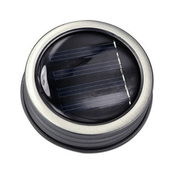 RKZDSR LED Light Solar For Mason Jar Lid Insert Color Changing Garden Decor White