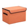 thumbnail image 1 of RKZDSR Larger Storage Cubes Foldable Storage Box With Lid, Collapsible Storage Bin Organizer Basket With Sturdy Handles For Closet, 1 of 7